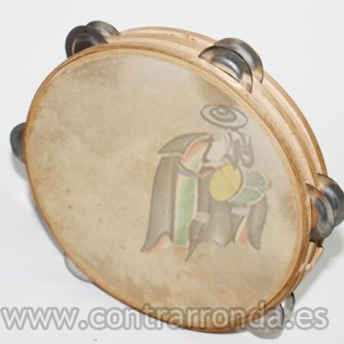 Pandereta Castellana Frontal